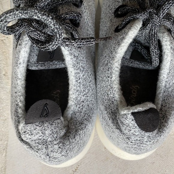 Allbirds Wool Runner Shoes Men's US 11 Gray w/ White Sole - Picture 11 of 11